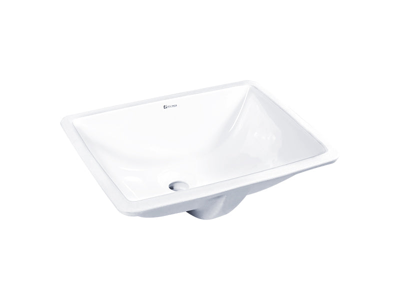 DOCASA White Under Counter Wash Basin