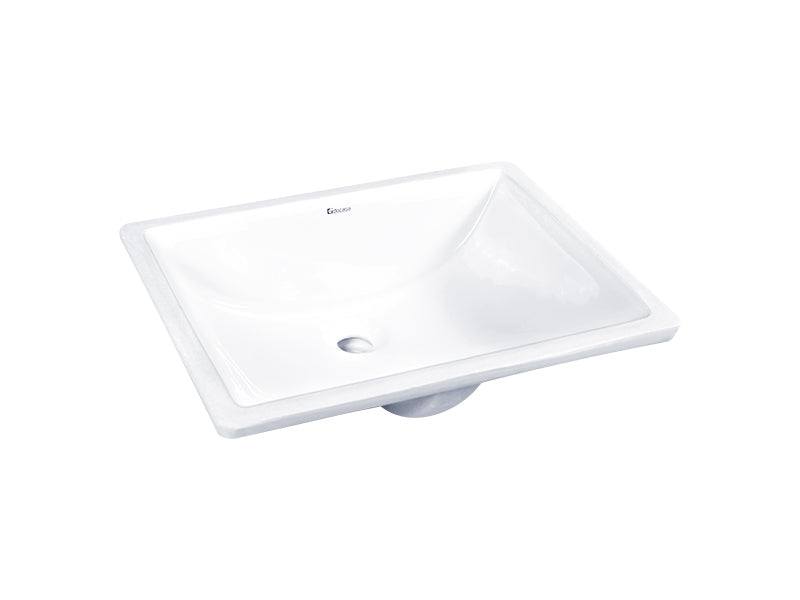 DOCASA White Under Counter Wash Basin