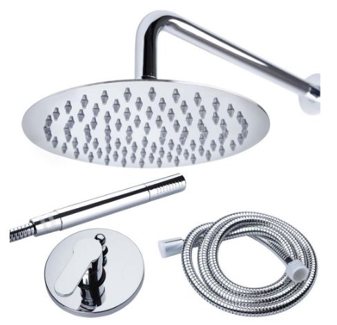 Concealed Shower Mixer Set Round