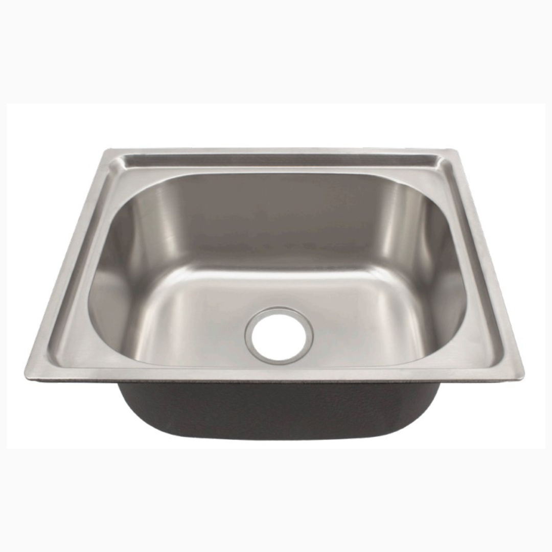 ARTE 500mm Stainless Steel Silver Single Kitchen Sink