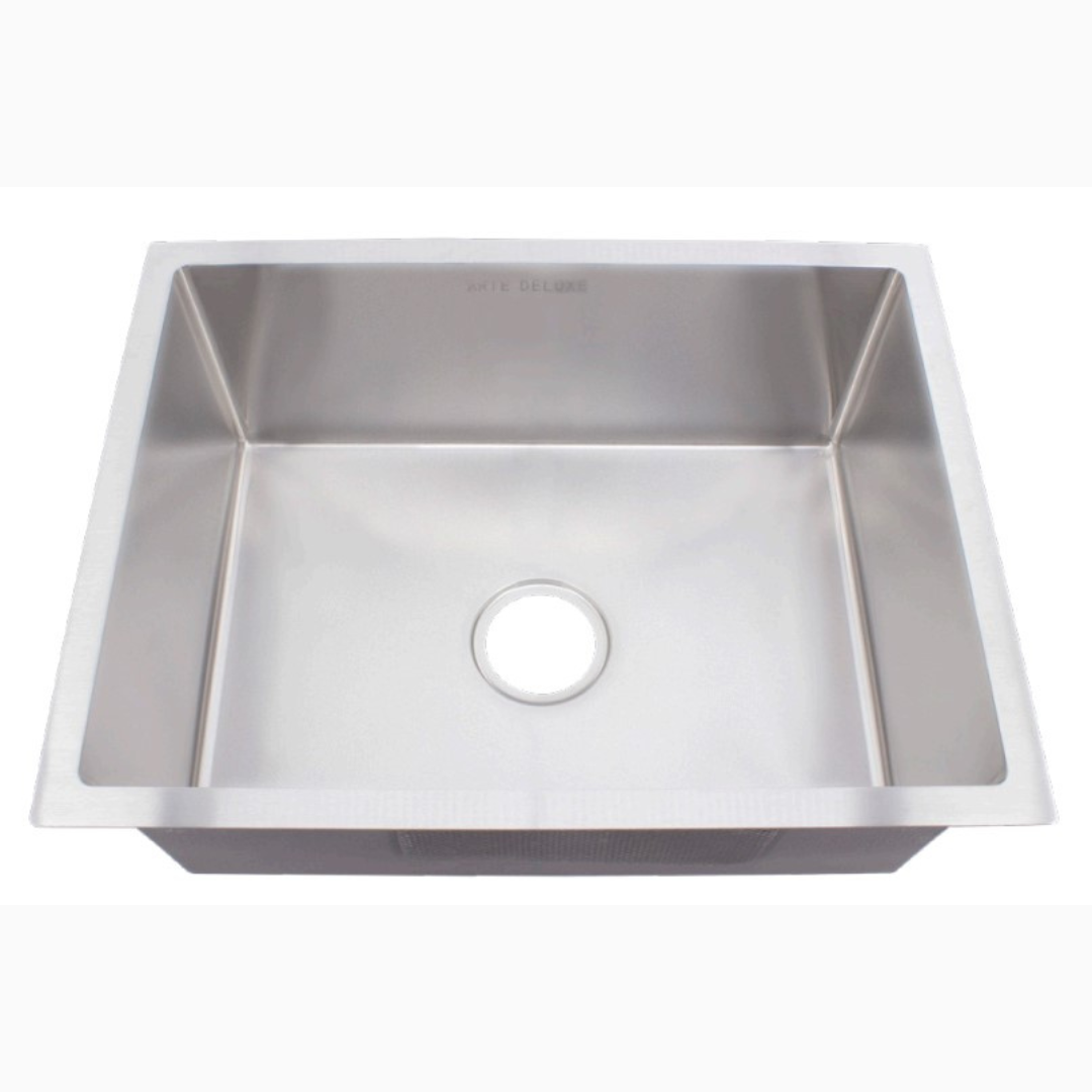 ARTE 600mm Stainless Steel Silver Nano Handmade Sink - Single Bowl